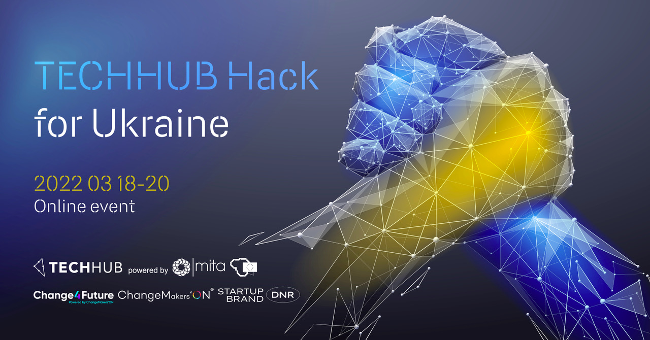 „TechHub“ kviečia padėti Ukrainai ieškant inovatyvių sprendimų savaitgalį vyksiančiame hakatone
